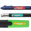 Animal Superheroes pencil labels — personalized name stickers for school supplies