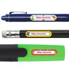 Outer Space Personalized Pencil Labels pencil labels — personalized name stickers for school supplies