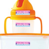 Stripes extra small waterproof name stickers — mini sticker labels for small items and gear