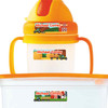 Farm Tractors extra small waterproof name stickers — mini sticker labels for small items and gear