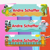 Pirate Animals extra large waterproof name labels — name stickers for water bottles and school gear