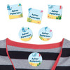 Identify school shirts with Deep Sea Pals customized iron on labels. Fun, durable name tags from Sticky Monkey Labels.