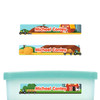 Farm Tractors slim name stickers — waterproof stickers for water bottles and small containers