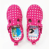 Animals in Space left and right teaching shoe stickers — picture matching shoe name labels
