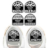Black and White personalized shoe labels waterproof kids