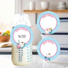 Meowmaids small round write-on labels — reusable waterproof daycare