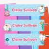 Meowmaids extra large waterproof name labels — name stickers for water bottles and school gear