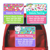 Stickers emergency contact labels — personalized phone number stickers for kids