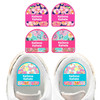 Tropical Trio shoe name labels for kids waterproof stickers Tropical Trio shoe name labels for kids waterproof stickers