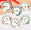 Circle Christmas Gift Tags