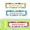 All Sports large rectangle name labels — waterproof sticker labels for school supplies and water bottles