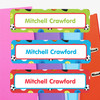 All Sports extra large waterproof name labels — name stickers for water bottles and school gear
