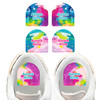 Artfully Yours shoe name labels — personalized waterproof labels for shoes
