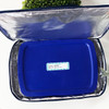 Rectangle write-on labels on food storage labeled with contents, cook time and temperature
