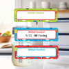 All Sports small rectangle write-on labels — reusable waterproof