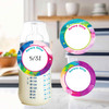 Artfully Yours small round write-on labels — reusable waterproof daycare