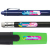 Artfully Yours pencil labels — personalized name stickers for school supplies