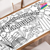 Graduation giant coloring poster — huge coloring pages for kids and adults