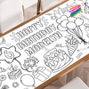 Birthday Giant Coloring Poster (Customizable) giant coloring poster — huge coloring pages for kids and adults