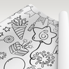 Custom Birthday Large Coloring Poster