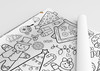 Gingerbread Large Coloring Poster