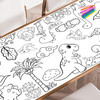 Dinosaurs Giant Coloring Poster (Little) giant coloring poster — huge coloring pages for kids and adults