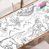 Dinosaurs Roar giant coloring poster — huge coloring pages for kids and adults