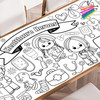 Healthcare Heroes giant coloring poster — huge coloring pages for kids and adults