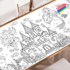 Mermaids Giant Coloring Poster (Teen) giant coloring poster — huge coloring pages for kids and adults