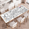 New Year's large coloring poster — giant coloring pages for parties and classrooms