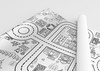 Cityscape Adventures coloring poster — oversized coloring pages ships flat