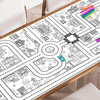Cityscape Adventures giant coloring poster — huge coloring pages for kids and adults