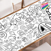 Schools Out Coloring Poster