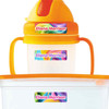Chromatic Cascades extra small waterproof name stickers — mini sticker labels for small items and gear