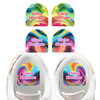 Chromatic Cascades shoe name labels — personalized waterproof labels for shoes