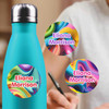 Round custom sticker labels for school Round custom sticker labels for school