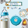 Tigers, Lions, Giraffes, "Oh My!" waterproof infant labels — baby daycare labels on bottles, sippy cups and containers