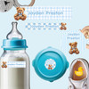 Baby Bears waterproof infant labels — baby daycare labels on bottles, sippy cups and containers
