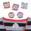 Kawaii Cuties peel and stick clothing labels — clothing stickers for kids made to order