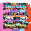 Gamer Mode extra large waterproof name labels — name stickers for water bottles and school gear