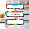 Gamer Mode small rectangle write-on labels — reusable waterproof