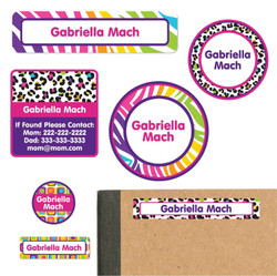 School starter pack name labels