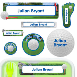 Golf Iron-On Labels