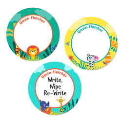 Write On Labels | Reusable Write On Labels