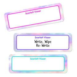 Reusable Write On Labels, Large