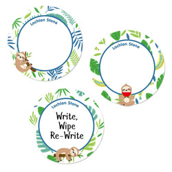 Round Write-On Labels | Sticky Monkey Labels - Page 7