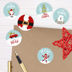 Christmas Envelope Seals