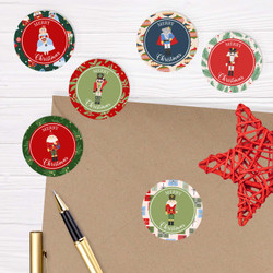 Christmas Envelope Seals