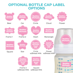 Bottle Cap Label Options