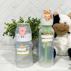 Baby Bottle Name Labels, Write-on, Slim Solid fits Como® Tomo and Other  Brands 